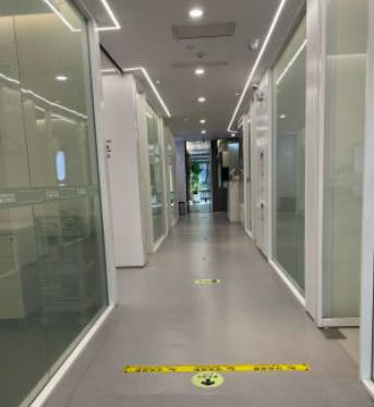 西安优德口腔门诊部(曲江店)走廊